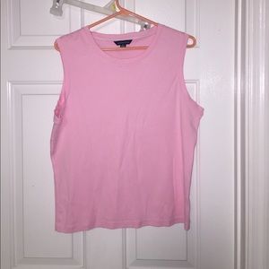 💲 Bundle 2 for $10 Lands End L Pink Tank Top